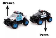 Brinquedo Carro Carrinho De Controle Remoto Mini Policia 4x4