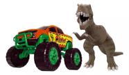 Dinossauro Rex Attack Com Carro Suspensao Alta Bigfoot em Promoção