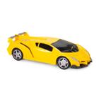 Brinquedo Carro Controle Remoto Speed Car 6 Funções Amarelo Polibrinq