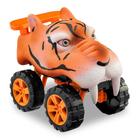 Brinquedo Carro Tigre Caminhonete Com Som Rugido Off Road