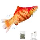 Brinquedo Cat Kicker Fish Potaroma Realistic Moving com SilverVine