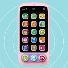 Brinquedo Celular Musical Infantil Rosa Educativo WAKAII