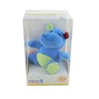 Brinquedo Chocalho de Pelúcia Hipopótamo Unik Baby - BC2115
