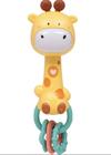 Brinquedo Chocalho Girafa Musical Mordedor Macio Buba Baby