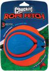 Brinquedo Chuckit Rope Fetch Cabo de Guerra 3 em 1 Flutuante Interativo Para Cachorro