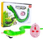 Brinquedo Cobra Controle Remoto Realista Infantil Castela