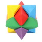 Brinquedo colorido de inteligência octogonal Burr Puzzle Sonew