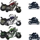 Brinquedo Conjunto 3 Motos Para Seu Filho Ideal Para Presente De Aniversário Com Garantia - Zonne