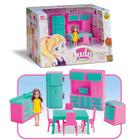 Brinquedo Cozinha Com Boneca Coleção Judy Completa - Samba Toys