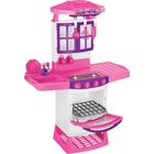 Brinquedo Cozinha Magica Eletronica Infantil Rosa - Magic Toys