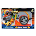 Brinquedo Crazy streets Mega Speed Pista Radical