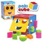 Brinquedo Cubo De Encaixe Para Bebê Educativo Criança 1 Ano