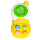 Brinquedo de Aprendizagem Celular Musical Infantil Amarelo