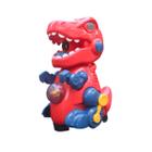 Brinquedo De Bolhas Dinossauro Infantil Solta Bolhas Som Luz Reforçado Resistente Dinos Reforçado Original Colorido