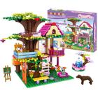 Brinquedo de construção HOGOKIDS Tree House STEM 613PCS com fonte