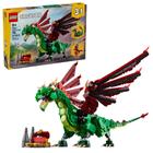 Brinquedo de construção LEGO Creator 3 em 1 Medieval Dragon 31161