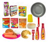 Cozinha com Jogo Jantar e Chá Com Comidinhas e Acessórios - Big Star  Brinquedos - Jogo de Chá Infantil - Magazine Luiza