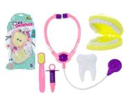 Kit Dentista Completo Meninas Infantil de 13 Peças - Shop Macrozao