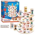 Brinquedo de Empilhar Animais Patrulha Canina Madeira 38 Pçs - Nig Brinquedos