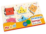 Jogo de encaixe didatico trem e gato de madeira mdf com 13 pecas 31x24cm -  CONECTA - Brinquedos Educativos - Magazine Luiza