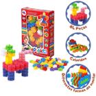 Brinquedo de Encaixe Plakt Montar Engrenagens Educativo Criativo 84 Pcs - Pakiplast