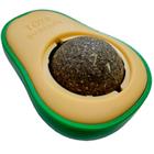 Brinquedo de Gato Abacate Lambe Lambe com Catnip Interativo Pet