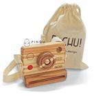 Brinquedo de madeira Câmera fotográfica Lúdica Polaroid