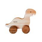 Brinquedo de madeira Carrinho Dinossauro Dino Educativo