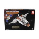 Brinquedo de Montar Aventura Espacial Nave Interestelar Block Brinq Tipo Lego - Polibrinq