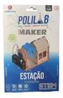 Brinquedo De Montar Científico Polilab Linha Maker Polibrinq