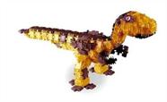 Brinquedo De Montar Dinossauro 155 Peças T-rex Clic & Lig