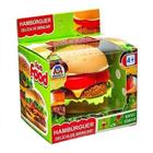 Brinquedo De Montar Fast Food Hamburguer Braskit