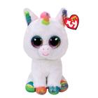 Brinquedo de Pelúcia Beanie Boos Edição Limitada de 45cm, Unicórnio Branco - Toyng