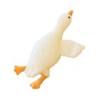 Brinquedo De Pelúcia De Ganso Branco 50-190cm Macio Fofo Kawaii Pato Sono Travesseiro Almofada De