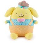 Brinquedo de pelúcia GUND Sanrio Hello Kitty Pompompurin Ice Cream 15cm