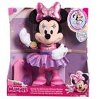 Brinquedo de pelúcia Just Play Disney Junior MINNIE Butterfly Ballerina