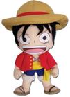 Brinquedo de pelúcia One Piece Luffy 20cm - Produto licenciado