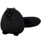 Brinquedo de pelúcia pesado LMTGLDT Black Cat 0,8 kg