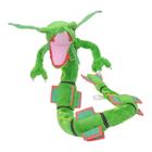 Brinquedo de Pelúcia Rayquaza Verde - 30 Polegadas - Colecionável de Anime