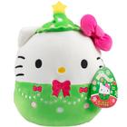 Brinquedo de pelúcia Squishmallows Hello Kitty Christmas 20 cm oficial