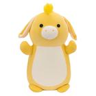 Brinquedo de pelúcia Squishmallows HugMees Gavyn Yellow Donkey 35cm