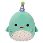 Brinquedo de pelúcia Squishmallows Original Sharon Teal Shark 30cm