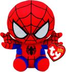 Brinquedo de Pelúcia Ty Beanie Babies - Homem-Aranha Vermelho/Azul
