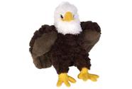 Brinquedo de pelúcia Wild Republic Bald Eagle Cuddlekins, presente infantil de 20 cm