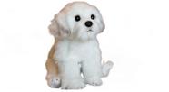 Brinquedo de pelúcia Wokex Cute Simulation Bichon Frise Puppy 38 cm