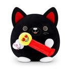 Brinquedo de pelúcia ZURU Snackles (Pez) Black Cat Super Size 35 cm