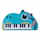 Brinquedo de piano eletrônico bonito dos desenhos animados forma animal educacional crianças piano eletrônico