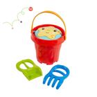 Brinquedo de praia Fisher-Price para crianças 3 em 1 com aspersor para maiores de 18 meses