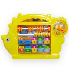 Brinquedo de Raciocínio Escolar Educacional Abacus - Amarelo