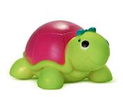 Brinquedo de vinil para bebê a partir de 3 meses - tartaruga